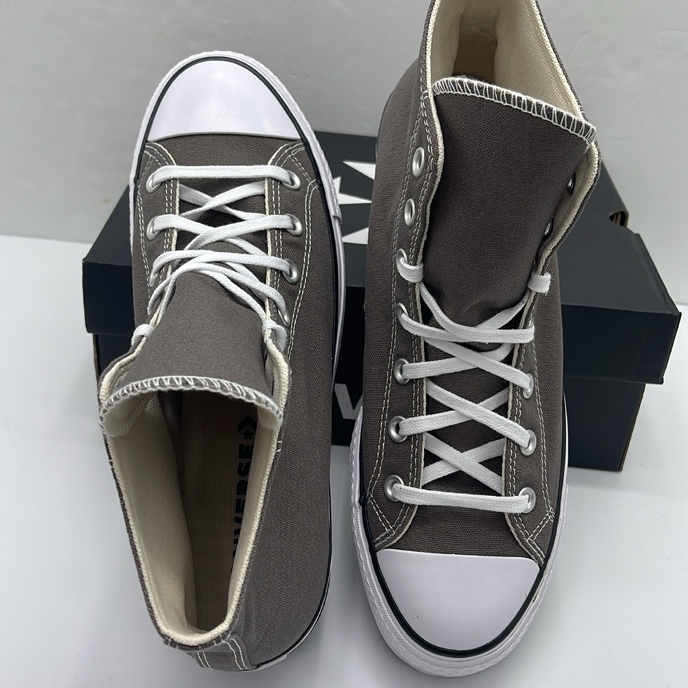 Converse WMNS High-Top Platform Sneakers A09221F CTAS LIFT HI
CHARCOAL/WHITE - Picture 12 of 16